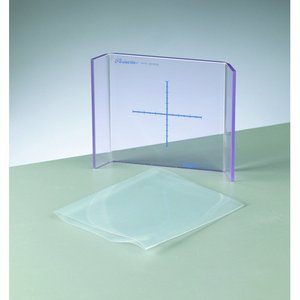 Moldplatta mini press 10 x 10 cm - klar