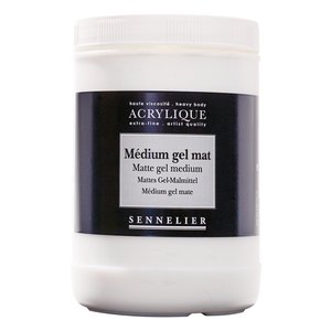 Akrylmedium Sennelier - Matte Gel Medium