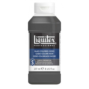 Svart Gesso Liquitex 237 ml