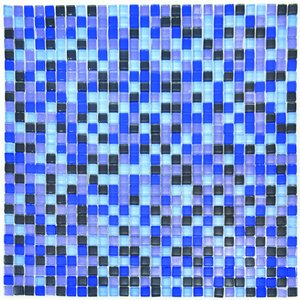Mosaik Blå 10 mm - 784 st