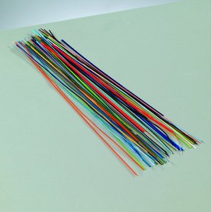 Tråd emalj l ~ 150-170 mm - blandade färger 10 g långa trådar