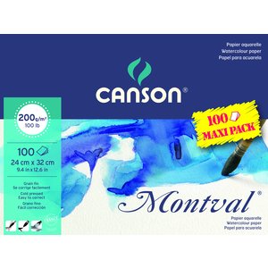 Canson Montval 200g Fin gäng