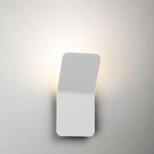 Boomerang vägglampa LED (Vit)