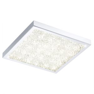 Cardito plafond LED (Förkromad/blank)