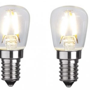 E14 päronlampa LED 1