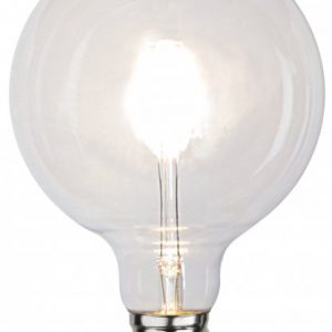E27 globlampa 125mm LED 6W
