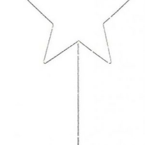 Malin 83cm golvstjärna (Grå)