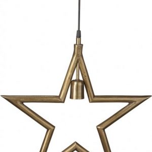 Metallstjärna 45cm (Råmässing)
