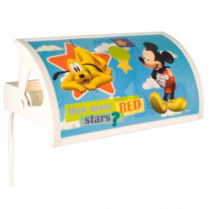 Mickey Mouse CH sänglampa (Flerfärgad)
