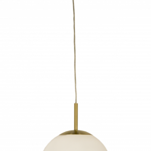 Opal 30cm taklampa (Mässing/guld)