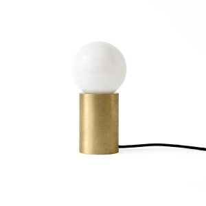Socket bordlampa (Mässing/guld)