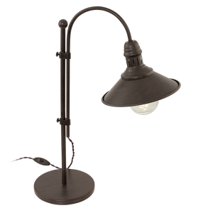Stockbury bordslampa (Beige/brun)