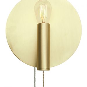 Vägglampa Art Deco (Mässing/guld)